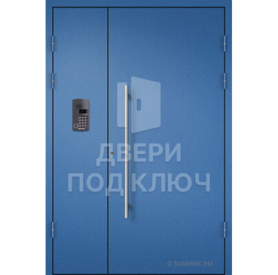 Металлическая дверь с выводом под домофон, цена ДПК-13833